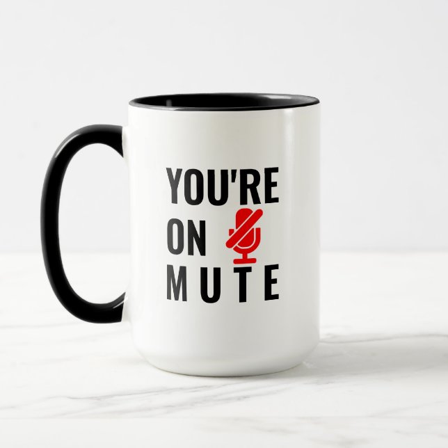 Mug Tu es muet (Gauche)