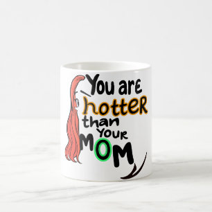 Mug Tu es plus chaud que ta mère