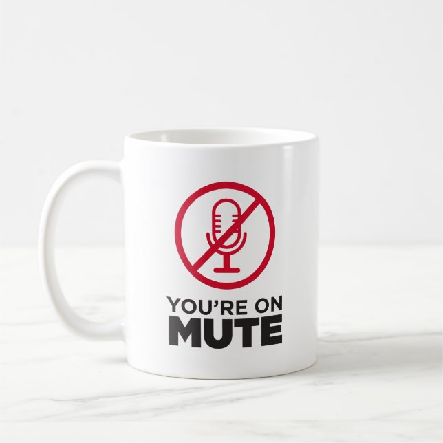 Mug Tu es sur Mute (Gauche)