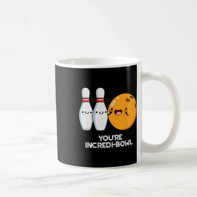 Mug Tu es un jeu de quilles amusant dans un bol de gla (Droite)