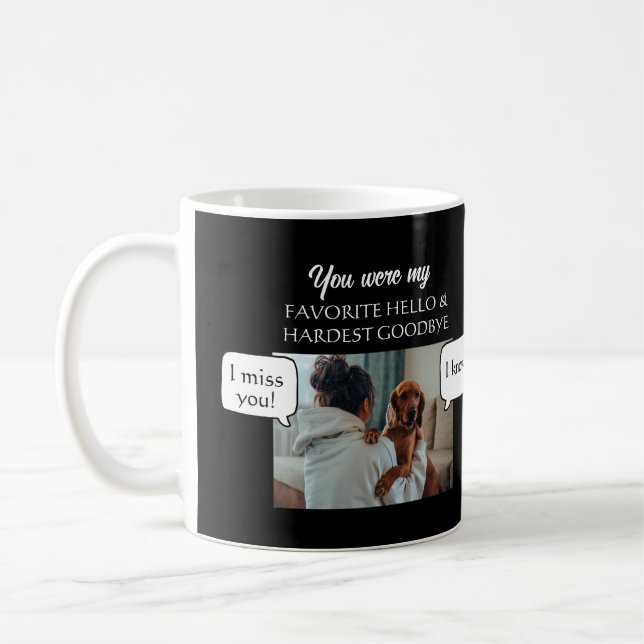 Mug Tu Étais Mon Bonjour Et Mon Adieu Le Plus Difficil (Gauche)