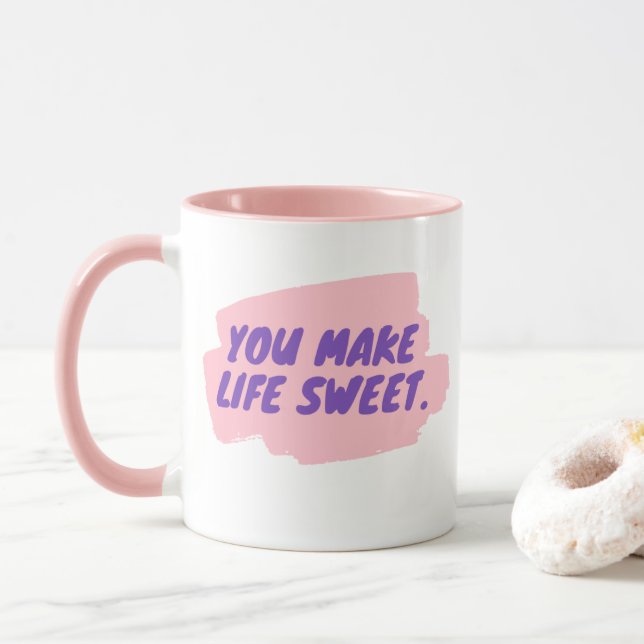 Mug Tu fais de la salope (Avec donut)