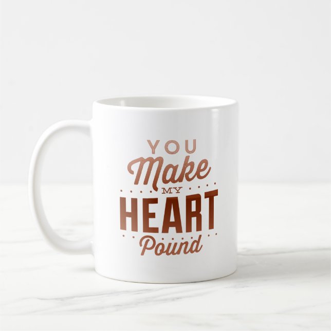 Mug tu fais mon coeur rond (Gauche)