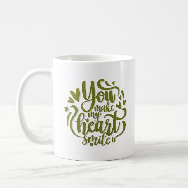 MUG TU FAIS SOURIRE MON COEUR (Gauche)