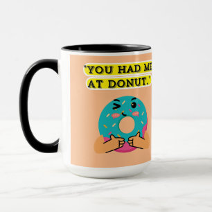 Mug Tu m'as emmené chez Donut