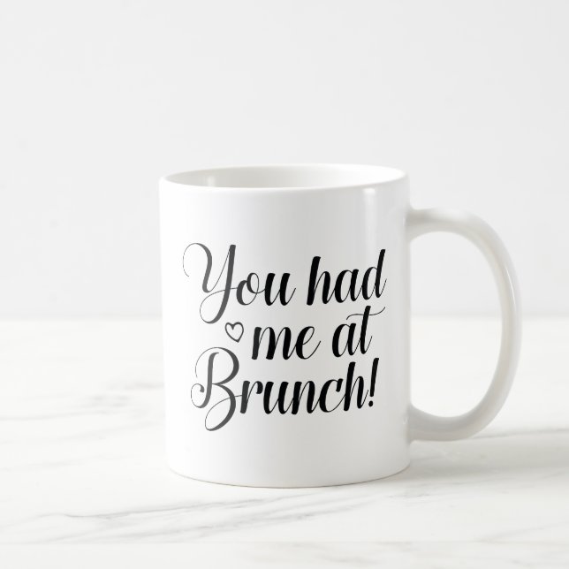 Mug Tu M'As Eu À Brunch (Droite)