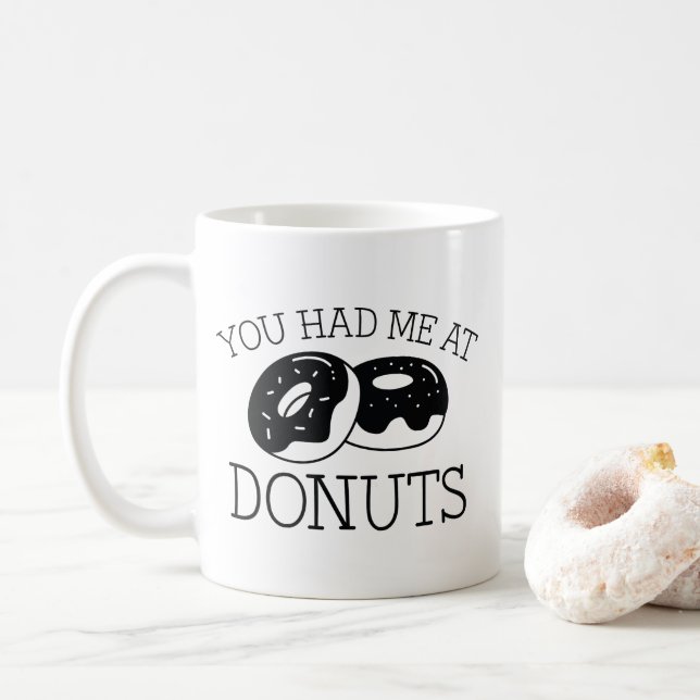 Mug Tu M'As Eu À Donuts (Avec donut)