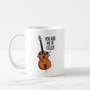 Mug Tu M'As Eu Au Cello Funny Music Pun