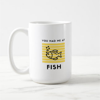 Mug Tu m'as eu au poisson