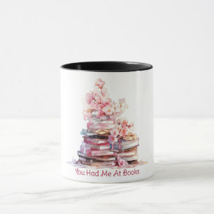 Mug Tu m'as eue aux livres