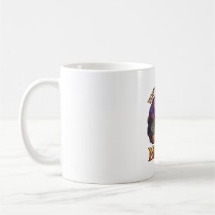 Mug Tu me fais froid dans le dos Chat noir d'Halloween