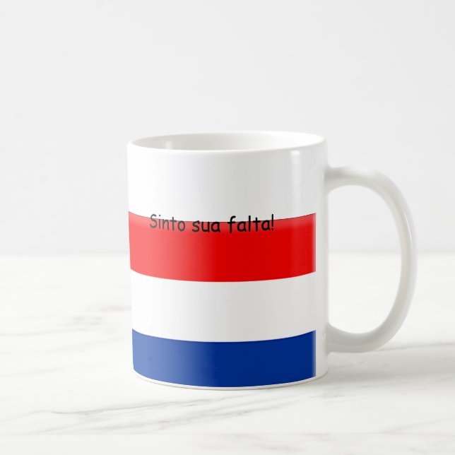 Mug Tu me manque la Hollande Brésil (Droite)