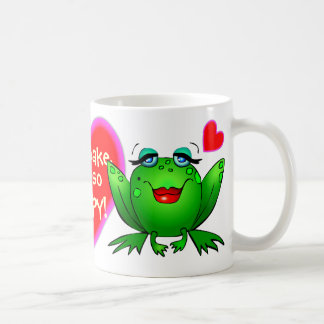 Mug Tu Me Rends Si Heureuse Grenouille Verte Heureuse