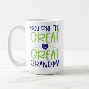 Mug Tu mets le grand dans la grande mamie