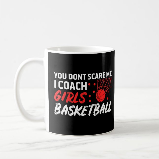 Mug Tu N'As Pas Peur Moi J'Entraîne Des Filles Sports  (Gauche)