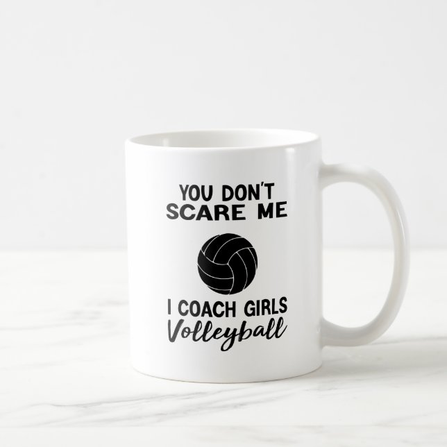 Mug Tu ne me fais pas peur, j'enseigne le volley-ball  (Droite)