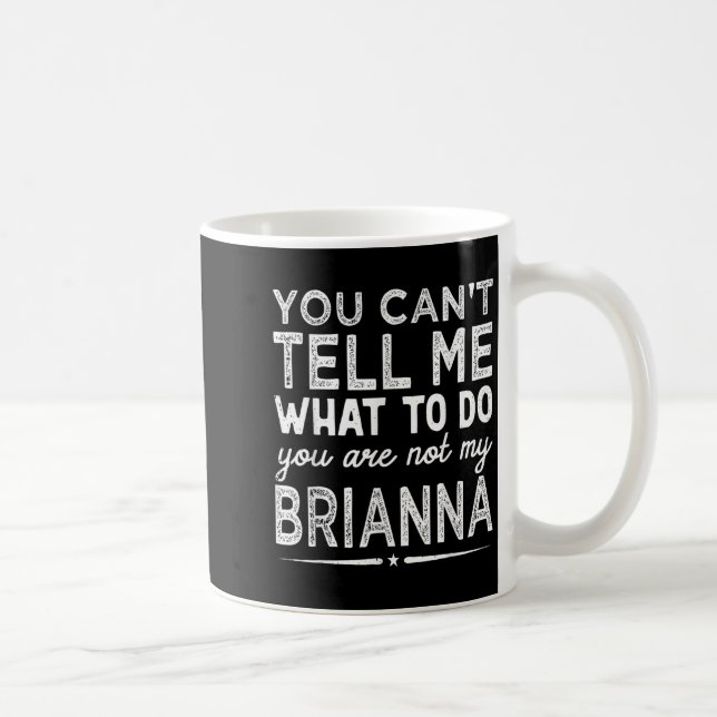 Mug Tu ne peux pas me dire quoi faire tu n'es pas mon  (Droite)