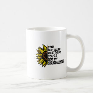 Mug Tu ne peux pas me dire quoi faire, tu n'es pas mon