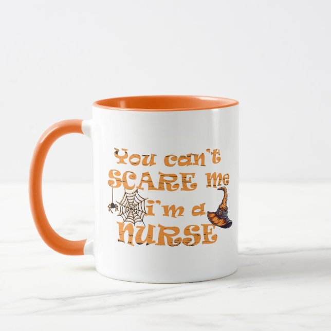 Mug Tu ne peux pas me faire peur, je suis infirmière H (Gauche)