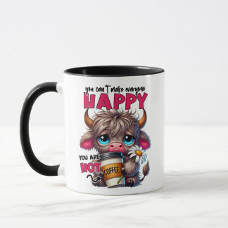 Mug Tu ne peux pas rendre tout le monde heureux, tu n'