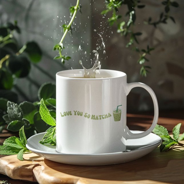 Mug Tu T'aimes tellement Matcha (Créateur téléchargé)