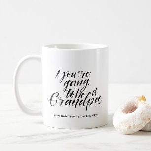 Mug Tu vas être un grand-père à la main