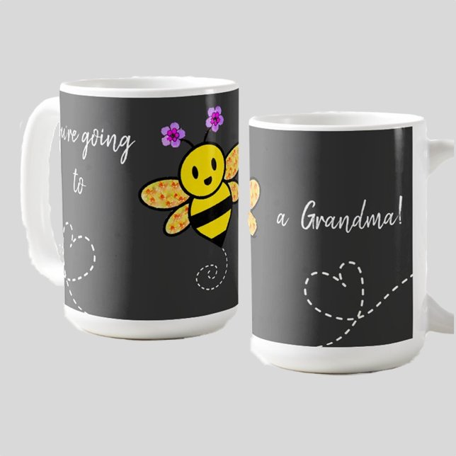 Mug Tu vas être - une grande maman de café (Créateur téléchargé)