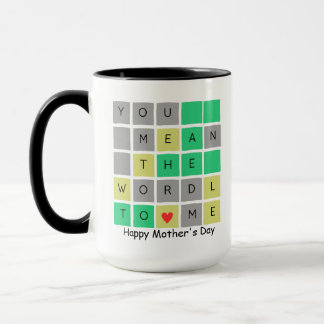 Mug Tu veux dire le mot pour moi, le mot de la fête de
