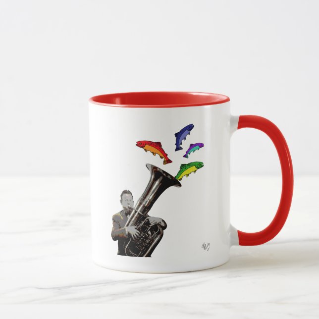 Mug Tuba Et Poisson (Droite)