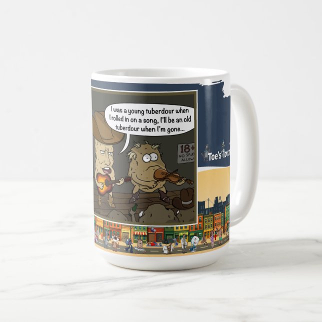 Mug Tuberdour | Musical Wordplay Humor Classic (Devant droit)