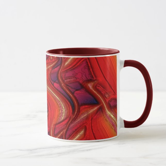 Mug Tubes rouges (Droite)