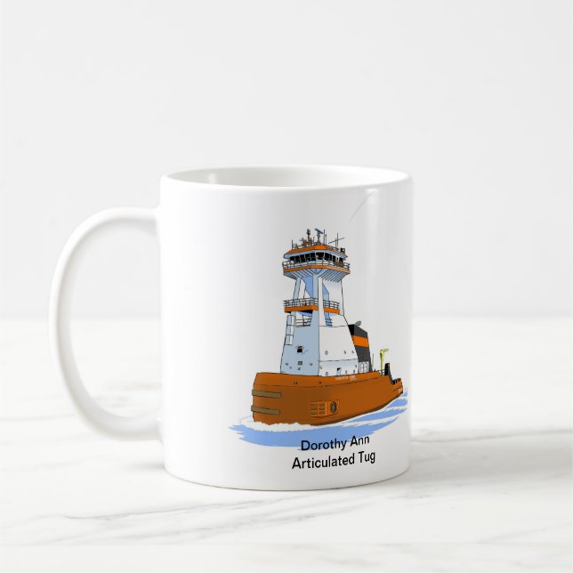 Mug Tug Dorothy Ann et péniche Pathfinder (Gauche)