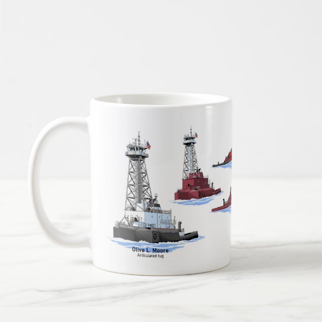 Mug Tug Olive L. Moore (Gauche)
