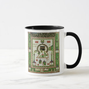 Mug Tuile avec une représentation de Mecque