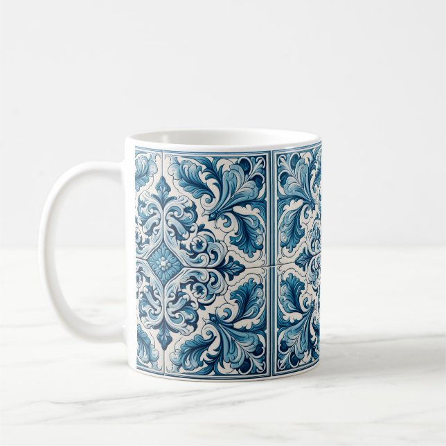Mug Tuile bleue portugaise (Gauche)
