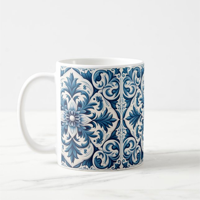 Mug Tuile bleue portugaise (Gauche)