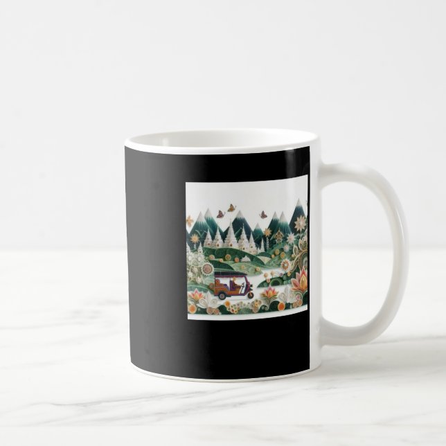 Mug Tuk Tuk Thaïlande #1 Sticker (Droite)