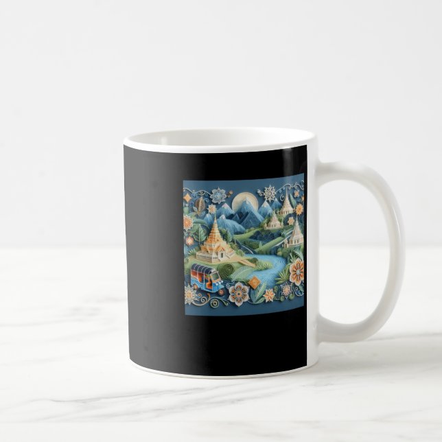 Mug Tuk Tuk Thaïlande #5 Sticker (Droite)