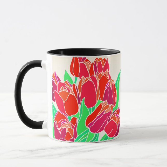 Mug Tulières à ressort (Gauche)