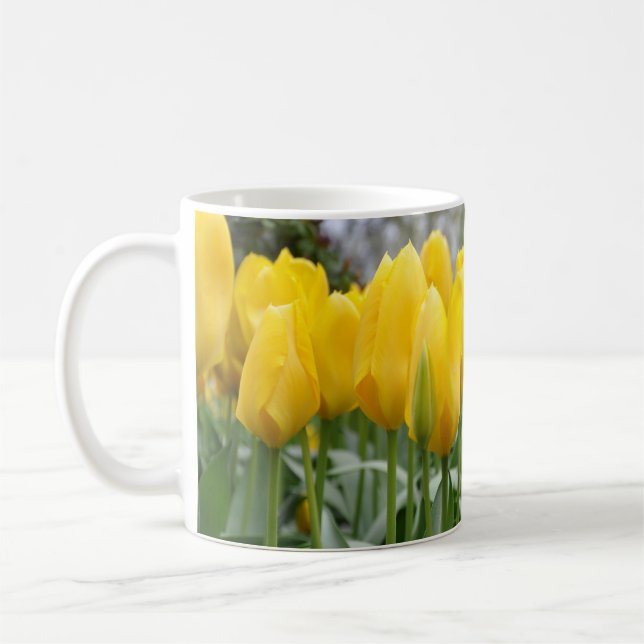 Mug Tulières à ressort jaune (Gauche)