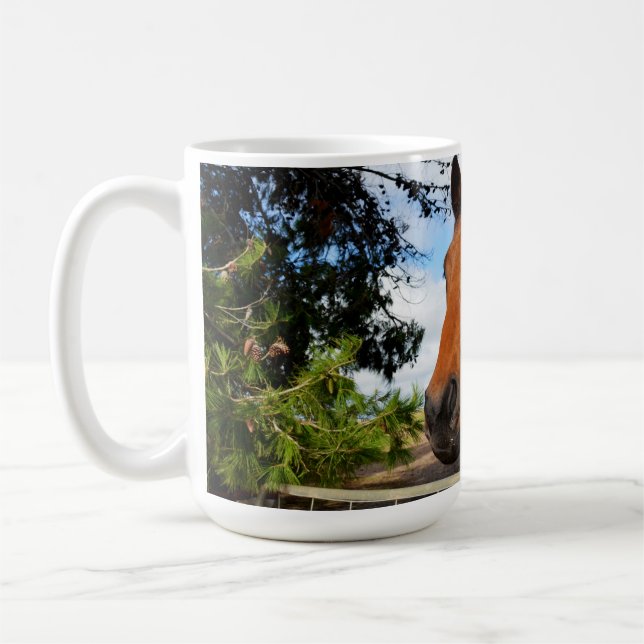 Mug Tulip Le Cheval Brown Bay, (Gauche)