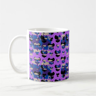 Mug Tulipe de Flamme Céleste Contenue