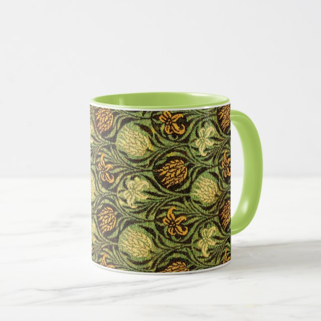 Mug Tulipe et Lily, motif célèbre, (Devant droit)