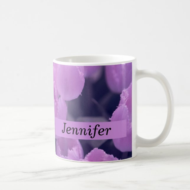 Mug Tulipe pourpre Retour à l'école et la dorme Essent (Droite)