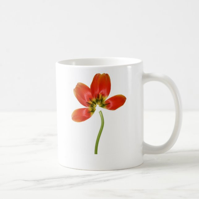 Mug Tulipe rouge réarrangée (Droite)