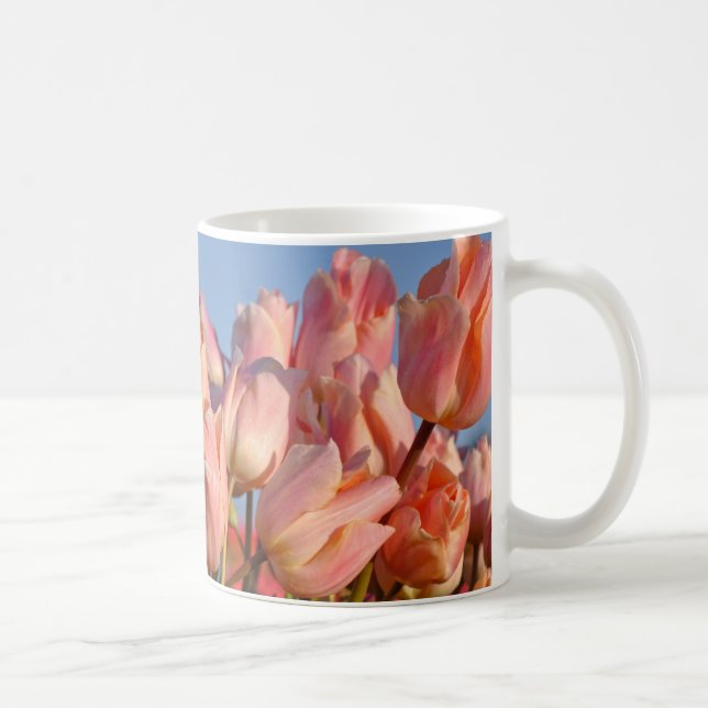 Mug Tulipes à ressort pourpre (Droite)