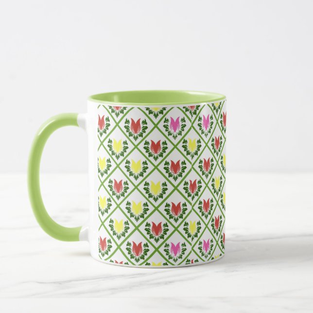Mug Tulipes Blanches (Gauche)