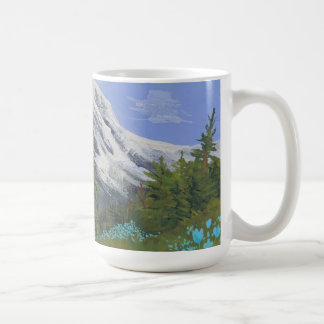 Mug Tulipes bleues en randonnée
