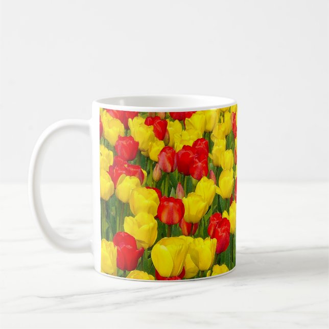 Mug Tulipes colorées (Gauche)