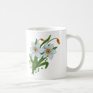 Mug Tulipes et jonquilles Fleurs